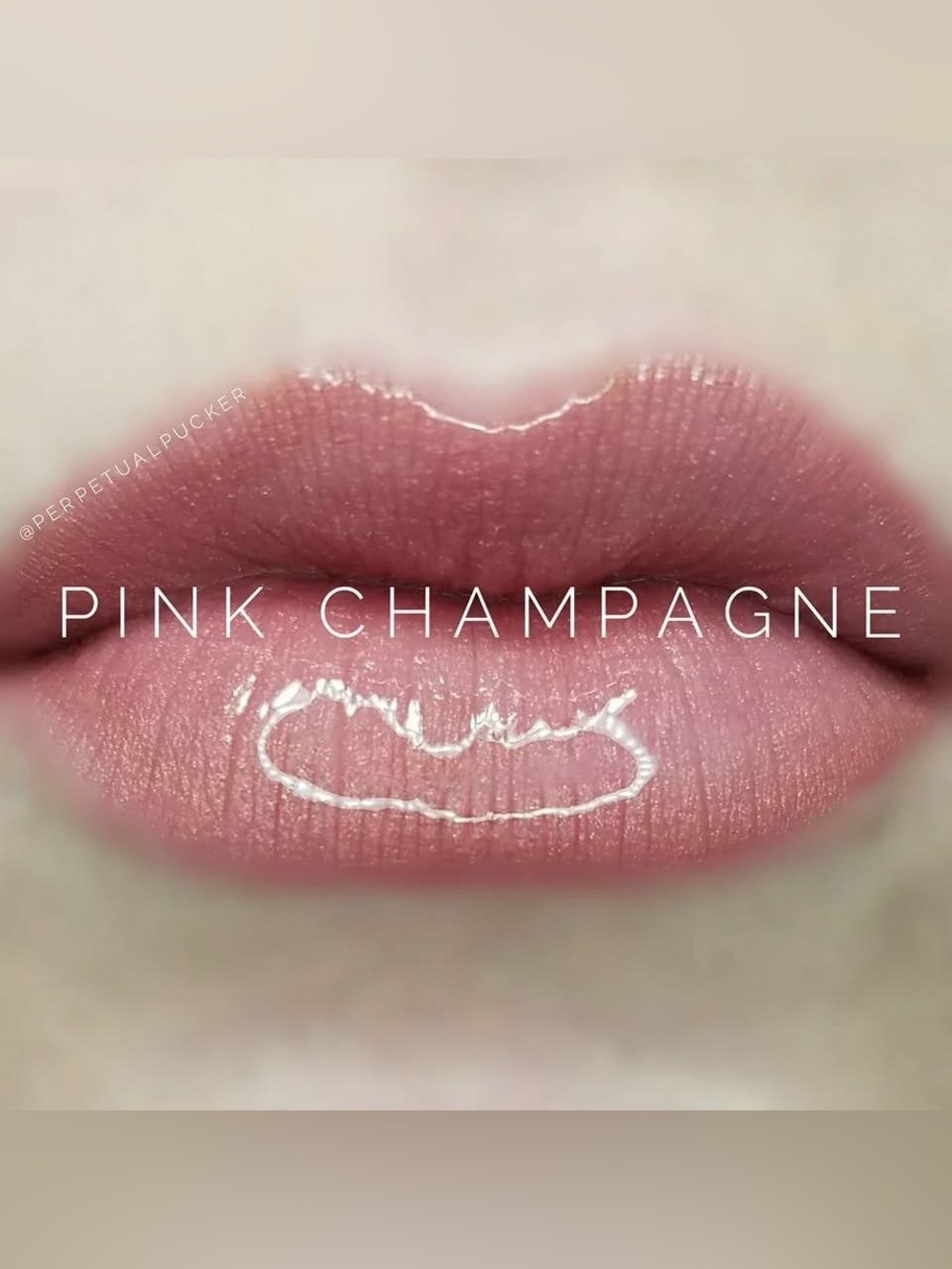 Lipsense Pink Champagne NEW Frost Cool Neutral Long Lasting Liquid Lipstick